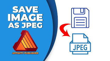 How to save image from affinity publisher as a jpeg