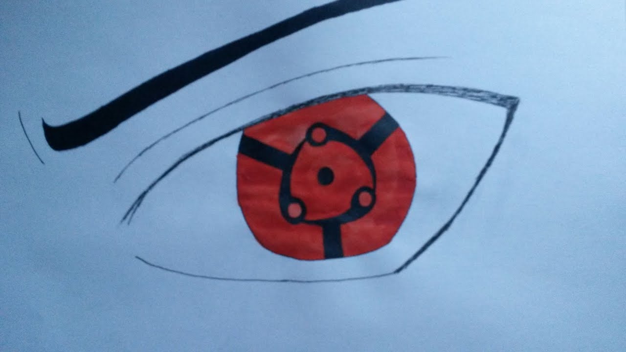 How To Draw Eyes Madara Fuumetsu Mangekyou Sharingan Color