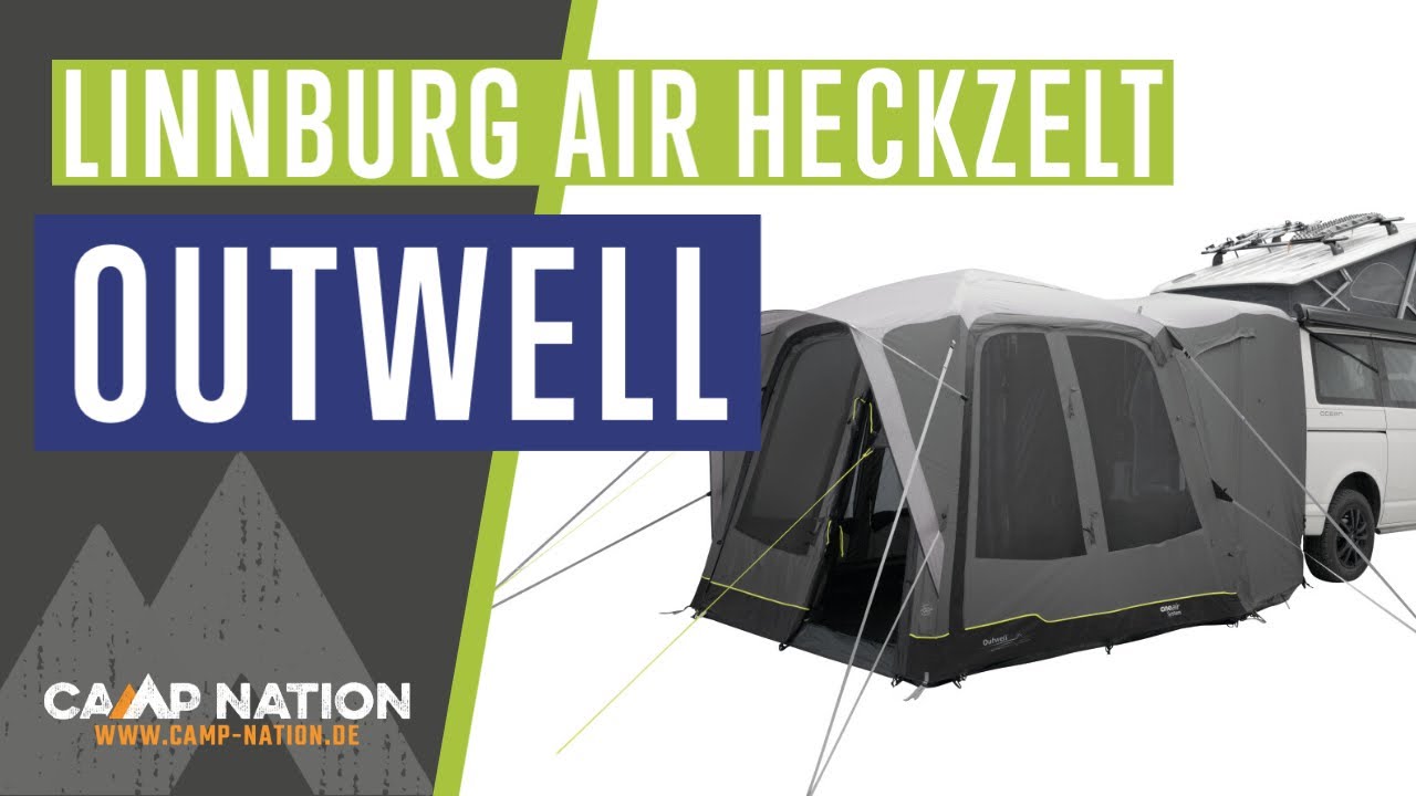 Outwell Linnburg Air Rear Heckzelt - Modell 2023 Vorstellung 