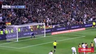Real Madrid vs FC Barcelona 2014 goals 3-4