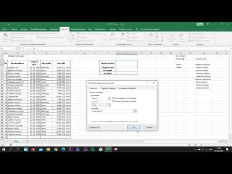 Video: Excel-da Ma'lumotlarni Qanday Saralash Mumkin