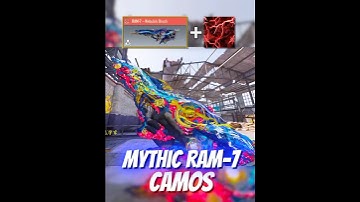 Mythic RAM-7 with Camos! 👿 #codmobile #codm #callofdutymobile