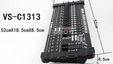 384 DMX controller perfect for event lighting