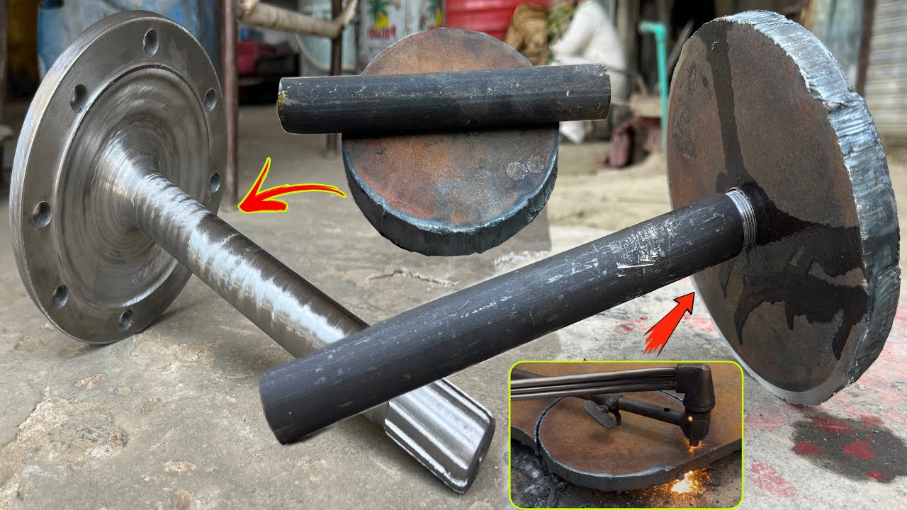 Heavy Truck Axle Completely Recreated Precision Lathe Work