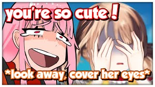 Gigi Being Genuinely Scared While Calli Encouraging Her Is So Cute