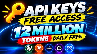 🔥Get Free & Unlimited AI API Keys! GPT, Claude Fable 5.1, DeepSeek, Gemini, GLM 5.3 + $5 Free Credit