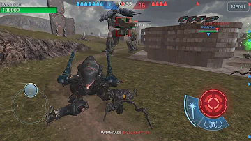 War Robots Toxic Spider Healing Spider Skirmish Mode Gameplay