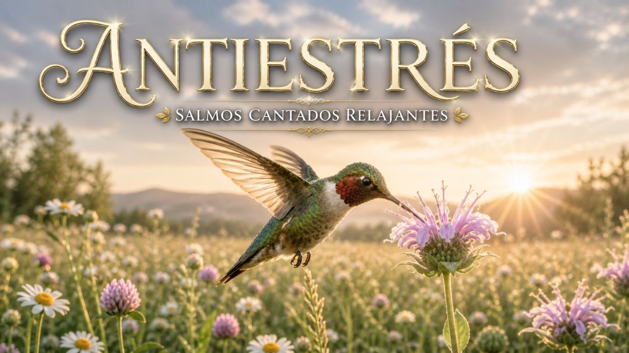 ANTIESTRÉS Salmos Cantados para Reducir la Ansiedad y Calmar la Mente🕊️ ...