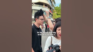 Thái Sơn tóc giả - Thay đổi kiếu tóc thực tế cho người đi đường #thaisontocgia #tocgianam #tocgia