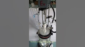 5L ex-proof jacketed glass reactor