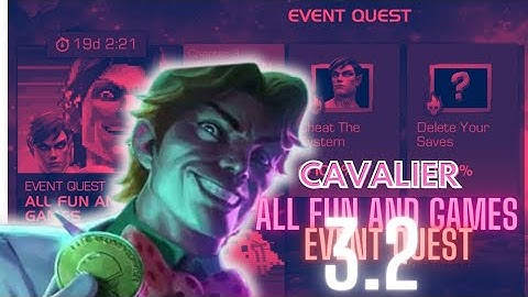 Event Quest : All Fun and Games Cavalier 3.2🔥| mcoc new event quest |mcoc