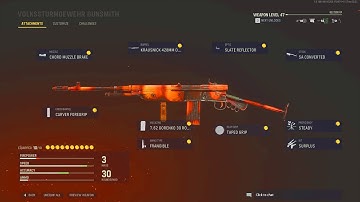 the *BEST* VOLK CLASS SETUP in VANGUARD! 🔥(Best Volkssturmgewehr Class Setup) | Vanguard