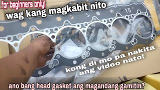 MGA BAGAY NA DAPAT MALAMAN TUNGKOL SA MAGANDANG KLASENG HEAD GASKET | TYPE OF HEAD GASKET FOR ENGINE