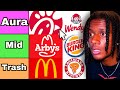 The Ultimate Fast Food Tierlist!