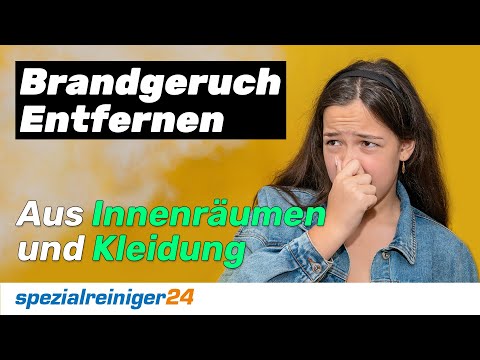 Brandgeruch aus Wohnung entfernen - So neutralisierst du Geruch von Feuer und Rauch richtig!