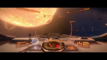 Elite:Dangerous: Arriving through a star