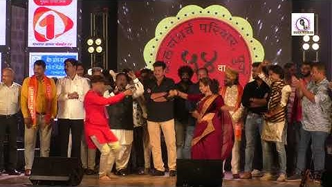 Navin Popat Ha Live Video Song : Balgandharwa Rangamandir Mahotsav 2022 | Singer : Anand Shinde