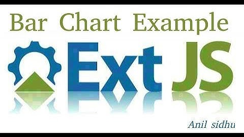 Sencha ext js tutorial #16 bar chart example | anil sidhu