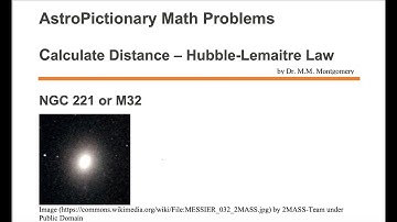 Calculate Redshift Parameter z and Distance to NGC 211