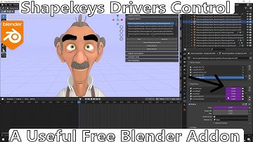 ShapeKeys Drivers Control: An Essential Blender Add-on for Every Animator