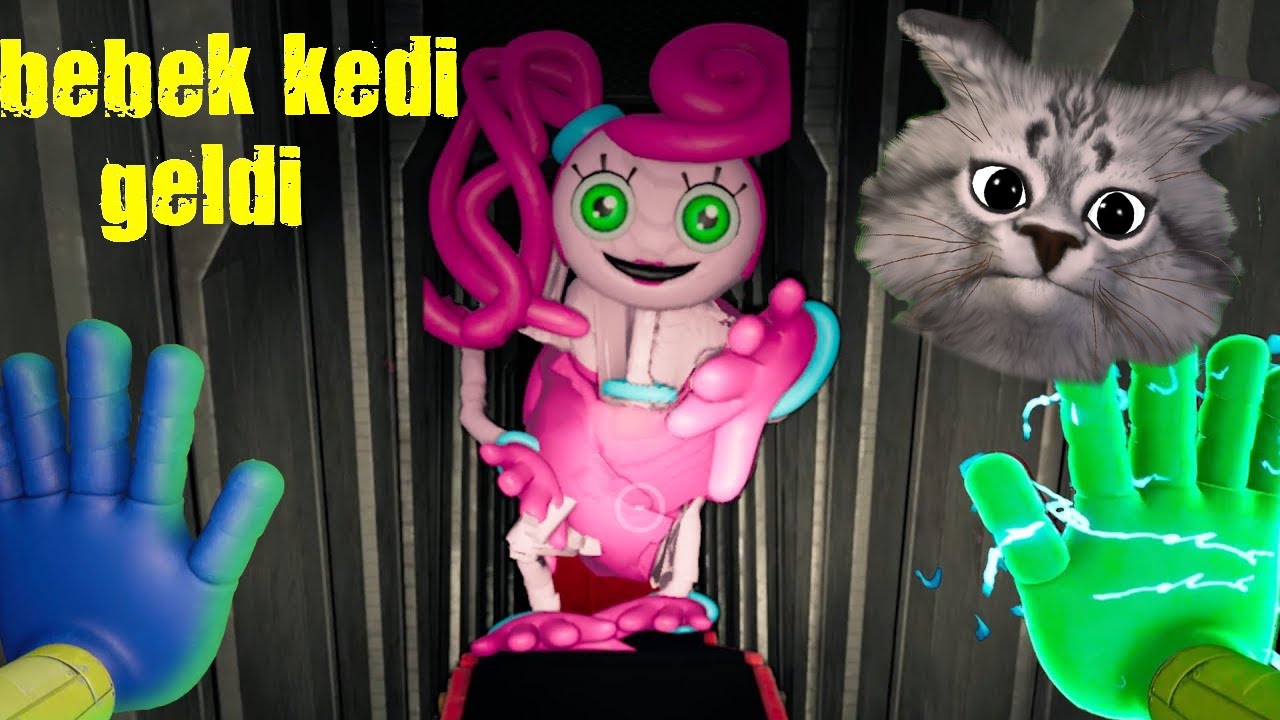 MOMMY LONG LEGS BEBEK KEDİYİ KAÇIRDI😱 | Poppy Playtime Mod