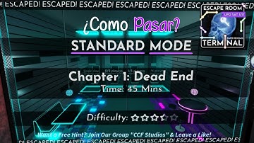 Terminal [Escape Room] Chapter 1 Standard Mode - Roblox