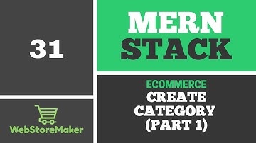 [31] Create Category (part 1) - Ecommerce Tutorial using MERN Stack