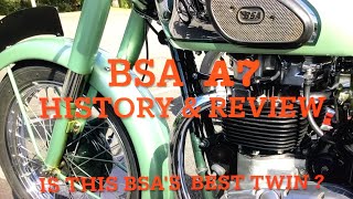 BSA A7 History & Review is this BSA's best twin ?  4K