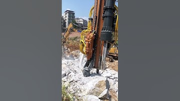 Rock drill splitter integrated,Installed on the excavator for use,dual function as a machine#mining