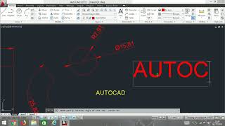 AUTOCAD : Annotations Dimensions # Leaders # Text # Table