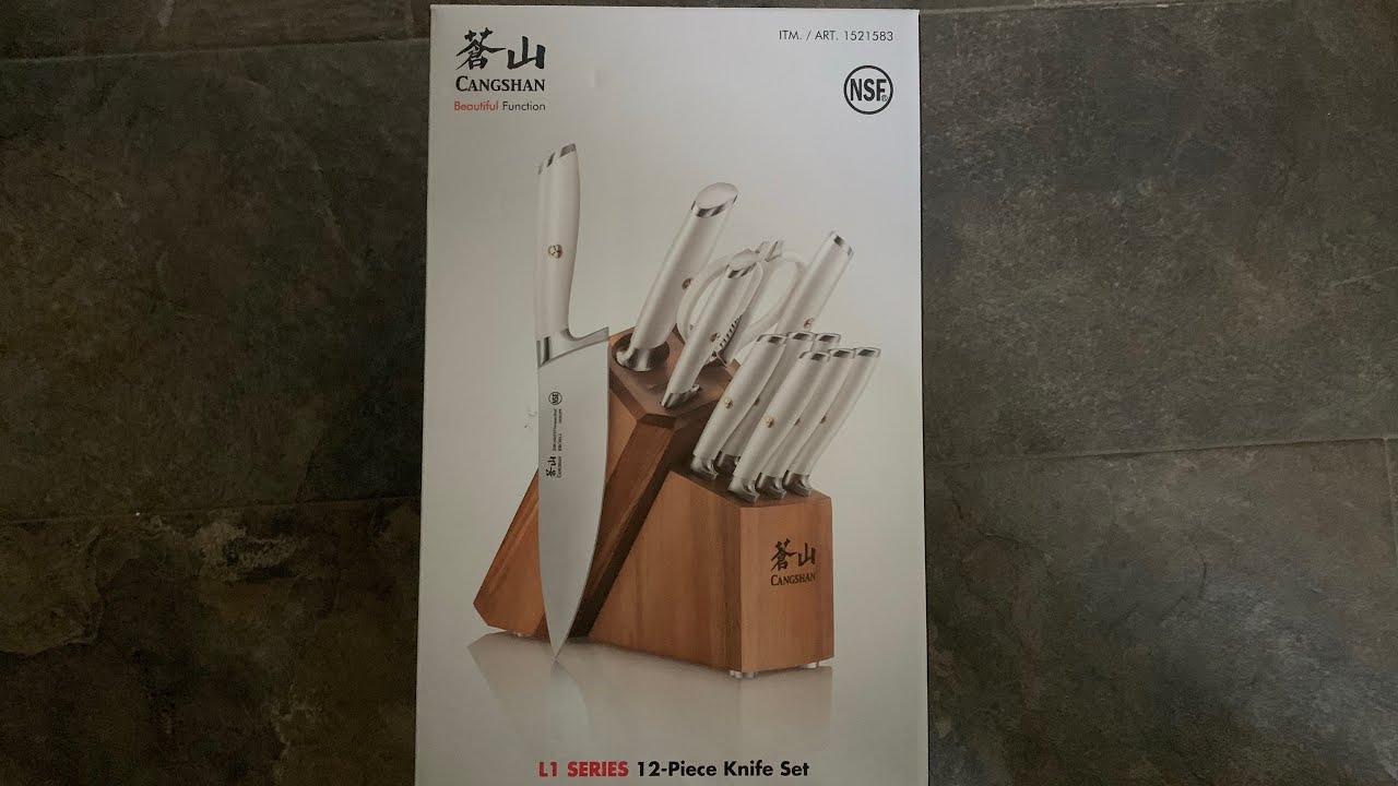 Cangshan 12-piece knife set for $154.99. Any good? : r/Costco
