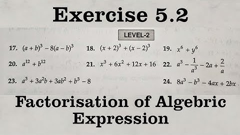 RD Sharma Class 9 Maths Chapter 5 Factorisation of Algebraic Expressions Ex 5.2 Q17 to Q24 Solutions