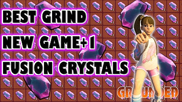 Best way to Grind Fusion Crystals NG+1 | #grounded #groundedupdate #grounded2024 #groundedfullyyoked