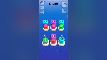Sort Stack level 58 Walkthrough Solution