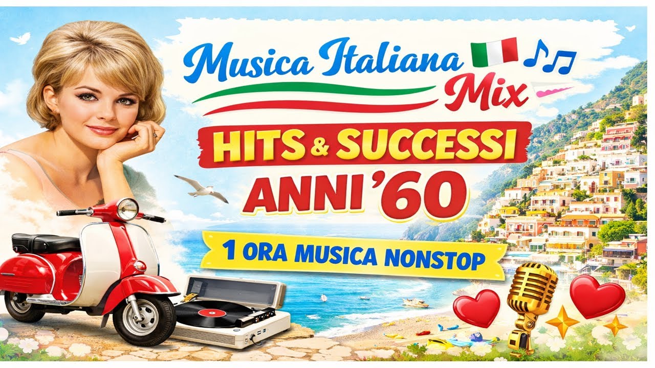 Musica Italiana Mix 🎶 Hits & Successi Anni ’60 | 1 Ora Musica Nonstop