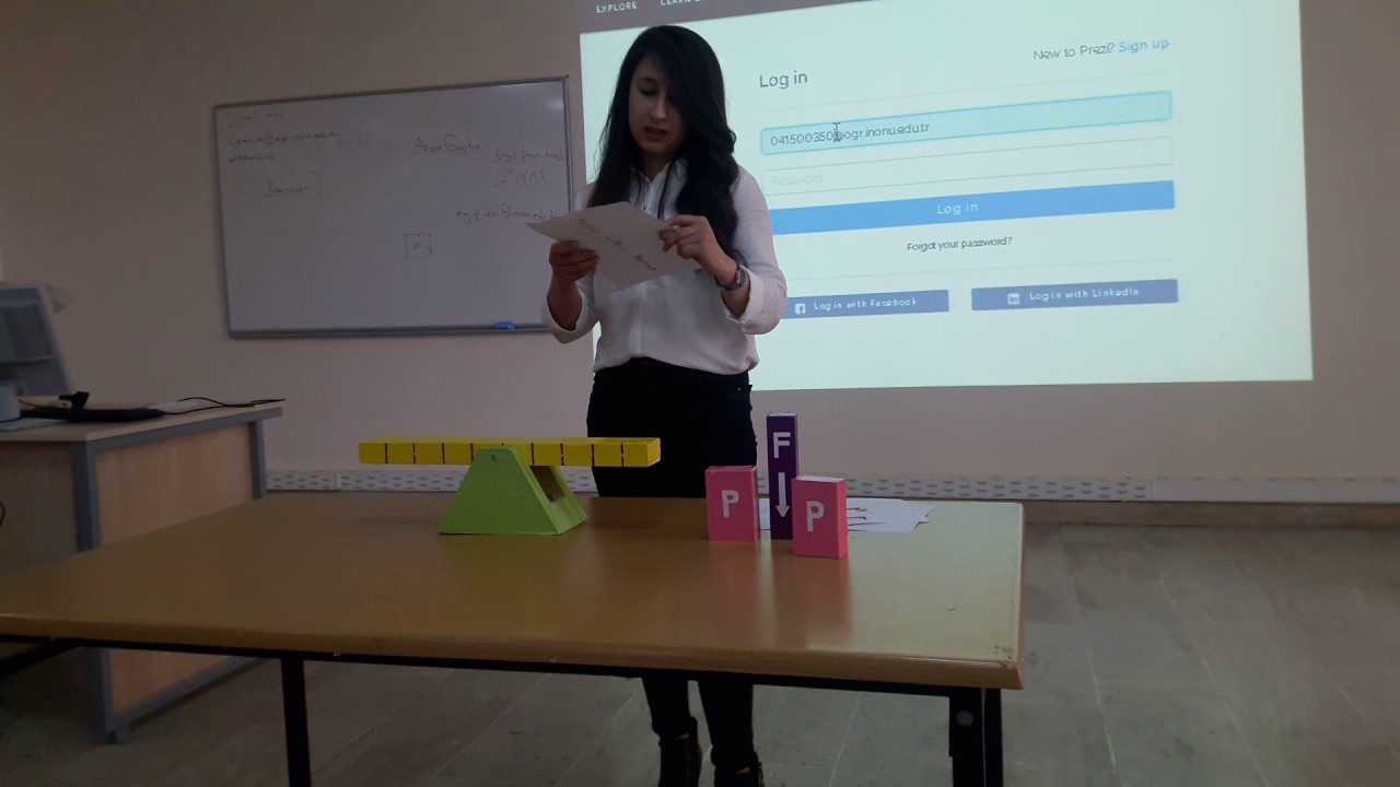 Materyal sunumu video 1