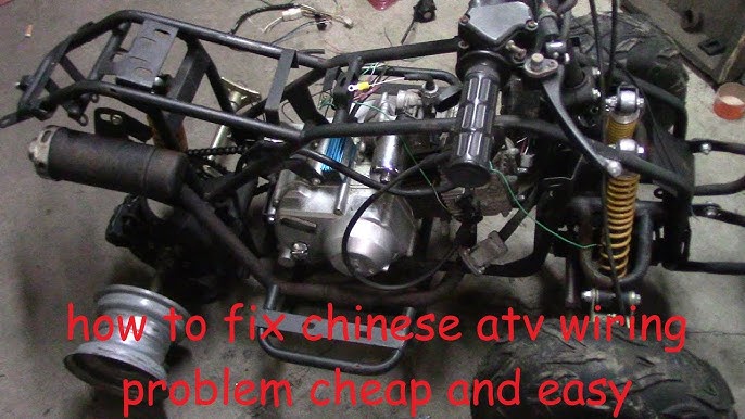 How to fix chinese atv wiring. No wiring, no spark, no problem. - YouTube | Wildfire Atv Wiring Harness | | YouTube