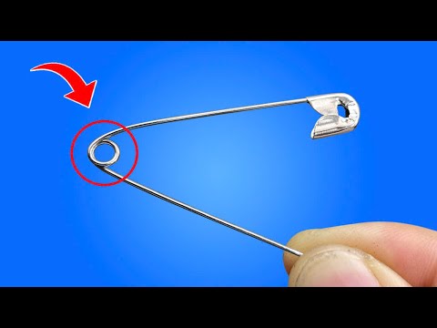 Малко хора знаят тайните приложения на безопасните игли които няма да повярвате