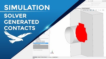 SOLIDWORKS Simulation Solver Generated Contacts