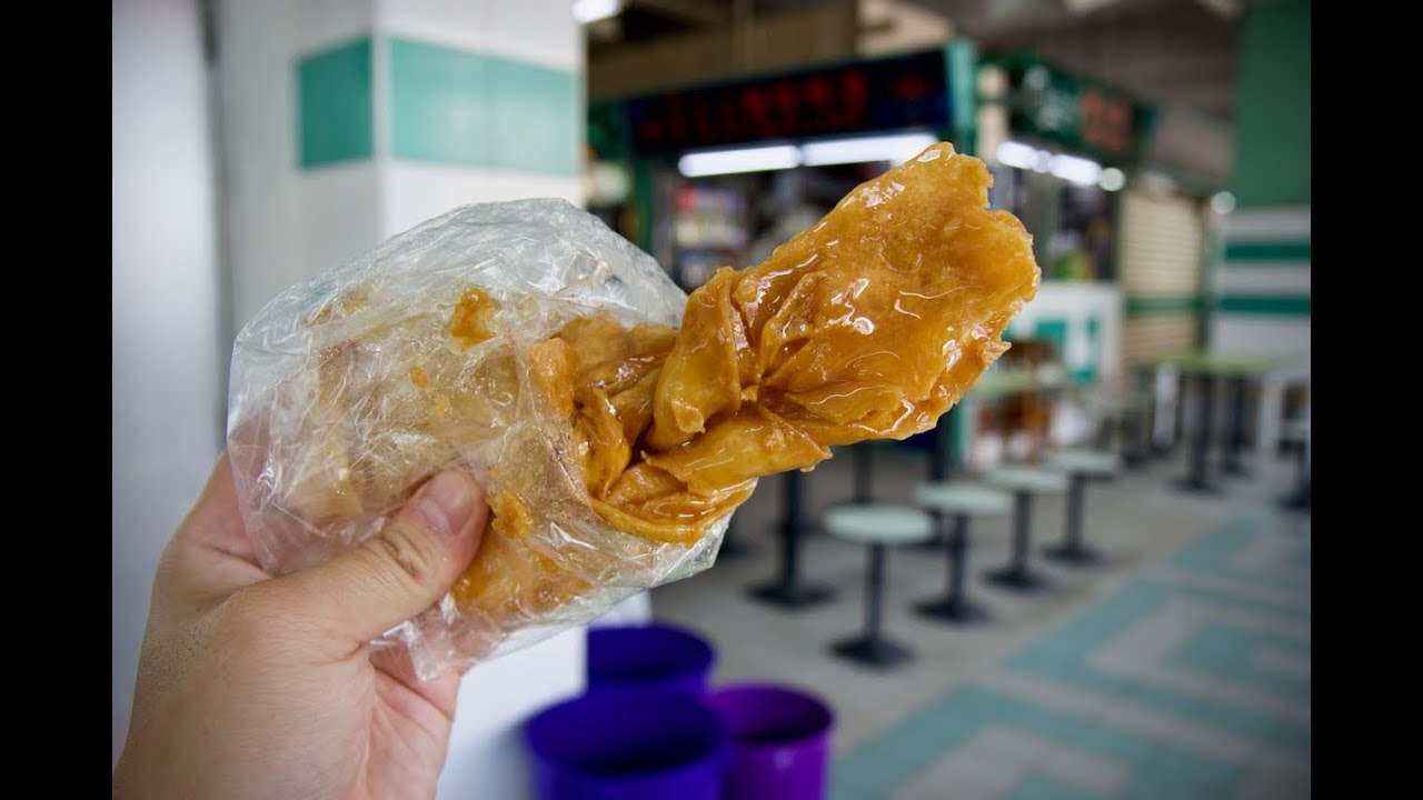 How to make the Cantonese dessert, Honey Twists ( , Dn sn) (Singapore street food)