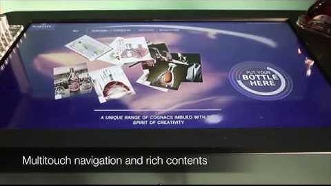 Bottle Detection Multitouch