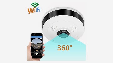 GBD IP Camera 360 Degree Panoramic Fisheye 3D VR Wireless Wifi 2.4GHZ Home Security Cam...