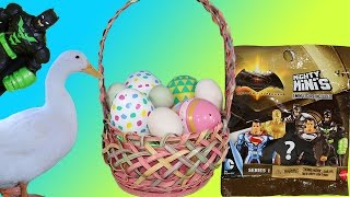 Surprise Eggs Easter Duck Party Blind Bag Superman Vs. Batman Care Bears