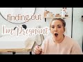 WE'RE HAVING A BABY! Finding out I'm pregnant | Kyle + Allysin