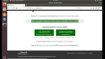 Install Node.js v13.8.0 (Current) in Ubuntu 18.04, 19.10