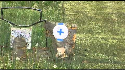 Sure Shot Exploding Targets  Magnum .22LR Target in Slow Mo!!!