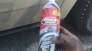 Using black magic tire wet to restore faded trim......does it work❓