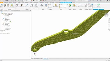 Product Simulation in Inventor Nastran: Refining Mesh