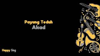 Akad - Payung Teduh (Karaoke Minus One Tanpa Vokal dengan Lirik)