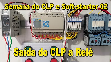 Saída do CLP a Relé - Semana do CLP e Soft-starter 02